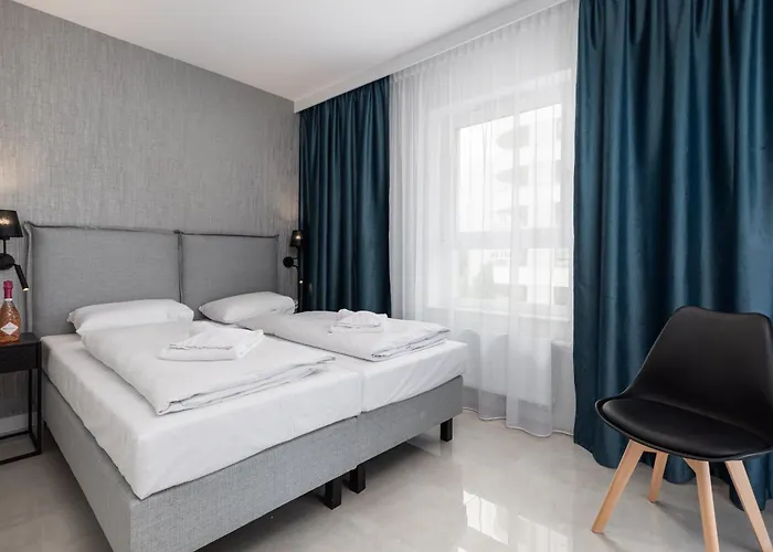 Appartement Sun Towers - Parking & Balkon - By Rent Like *